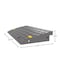 Fleming Supply Set of 2 Curb Ramps, 4-ton Capacity for Cars, Vehicles, Trucks, RV, ATVs, Motorcycles, Hand Trucks 742439YZO - alternate 2